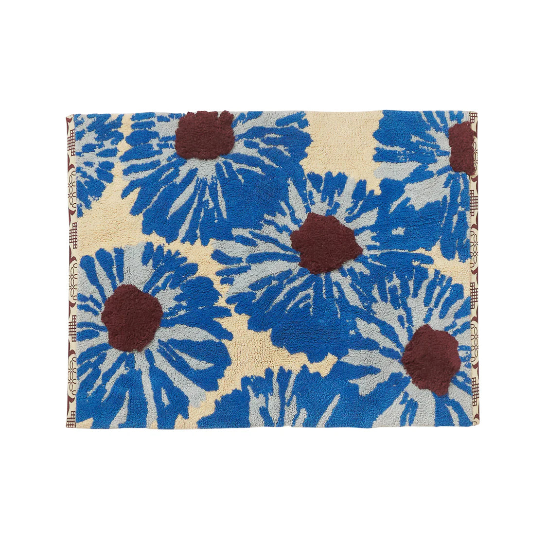 Isabella Bath Mat - Azure
