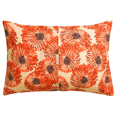 Isabella Linen Pillowcase Set - Flame