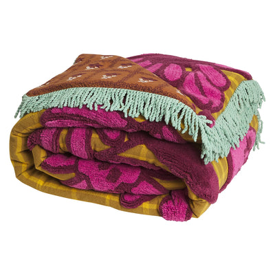 folded Ismay Tufted Bedcover
