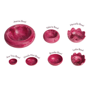 Jeanne Bowl - Crimson