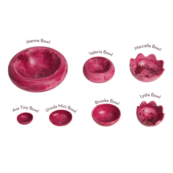 Jeanne Bowl - Crimson