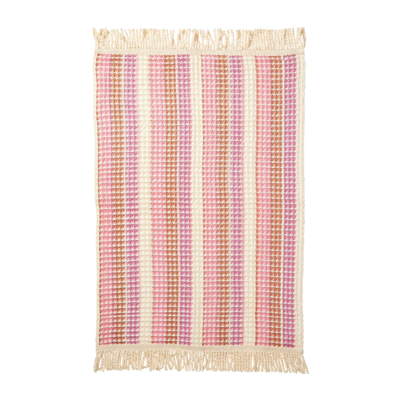 sage and clare kanti waffle towel in ponsy