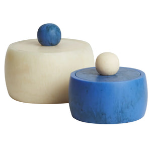 Karine Mini Canister - Azure Pearl
