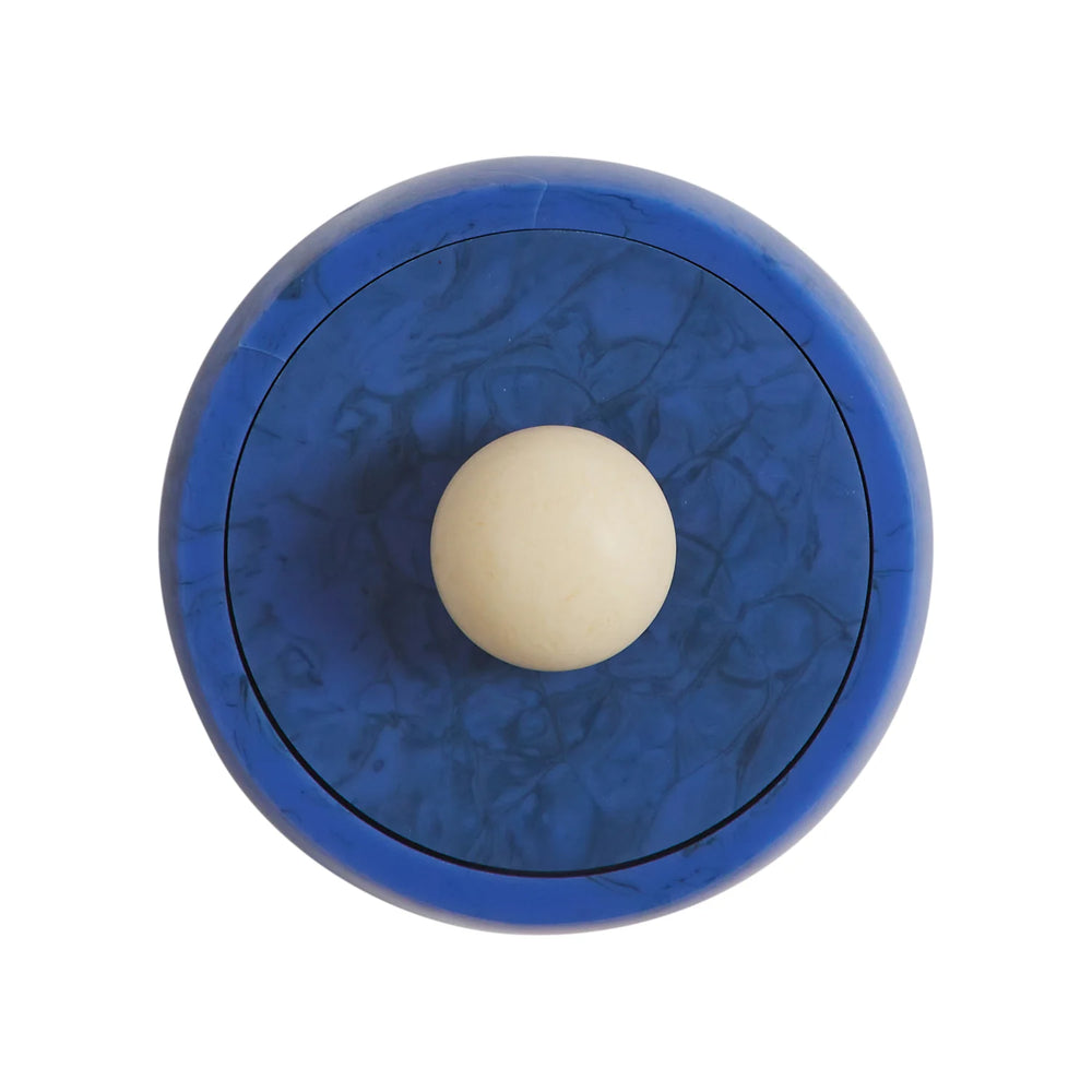 Karine Mini Canister - Azure Pearl