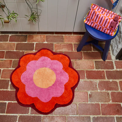 Kiska Bath Mat - Dahlia