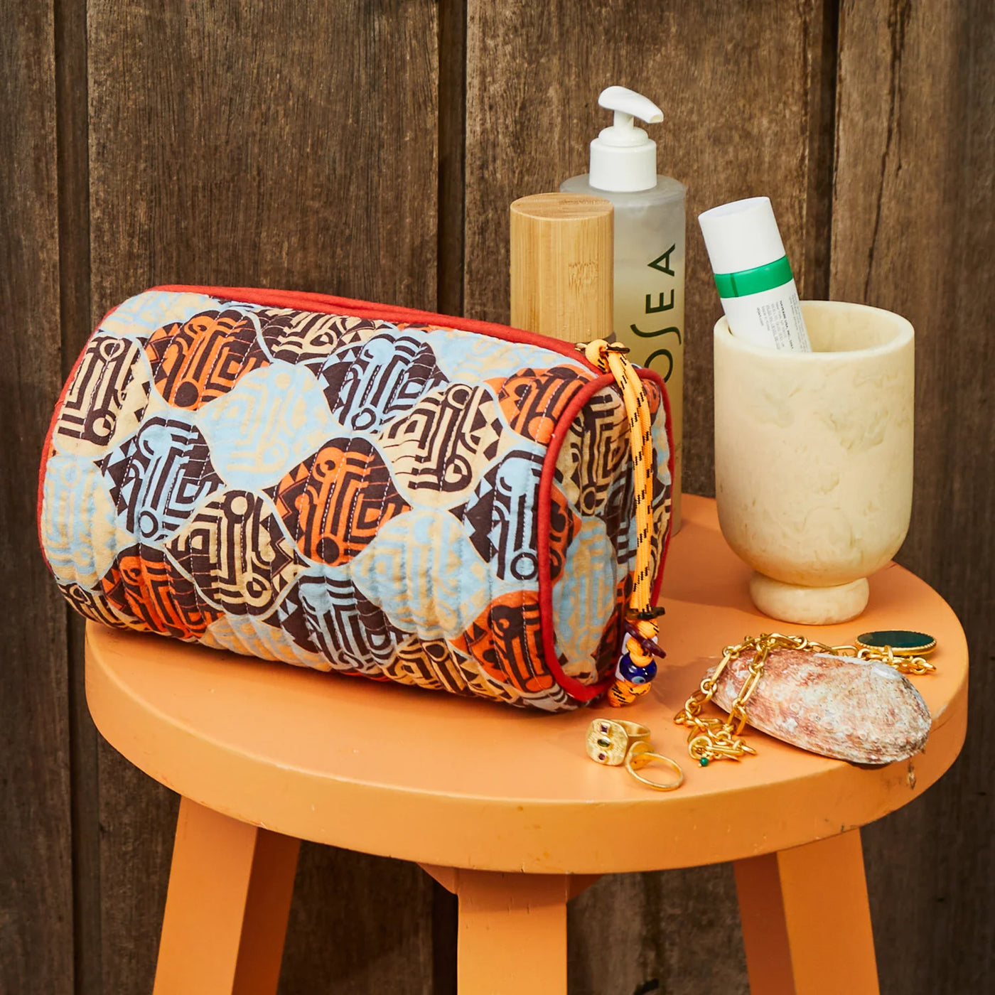 Koa Makeup Bag