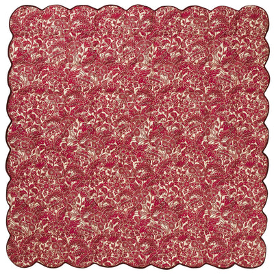 Lucia Scalloped Coverlet
