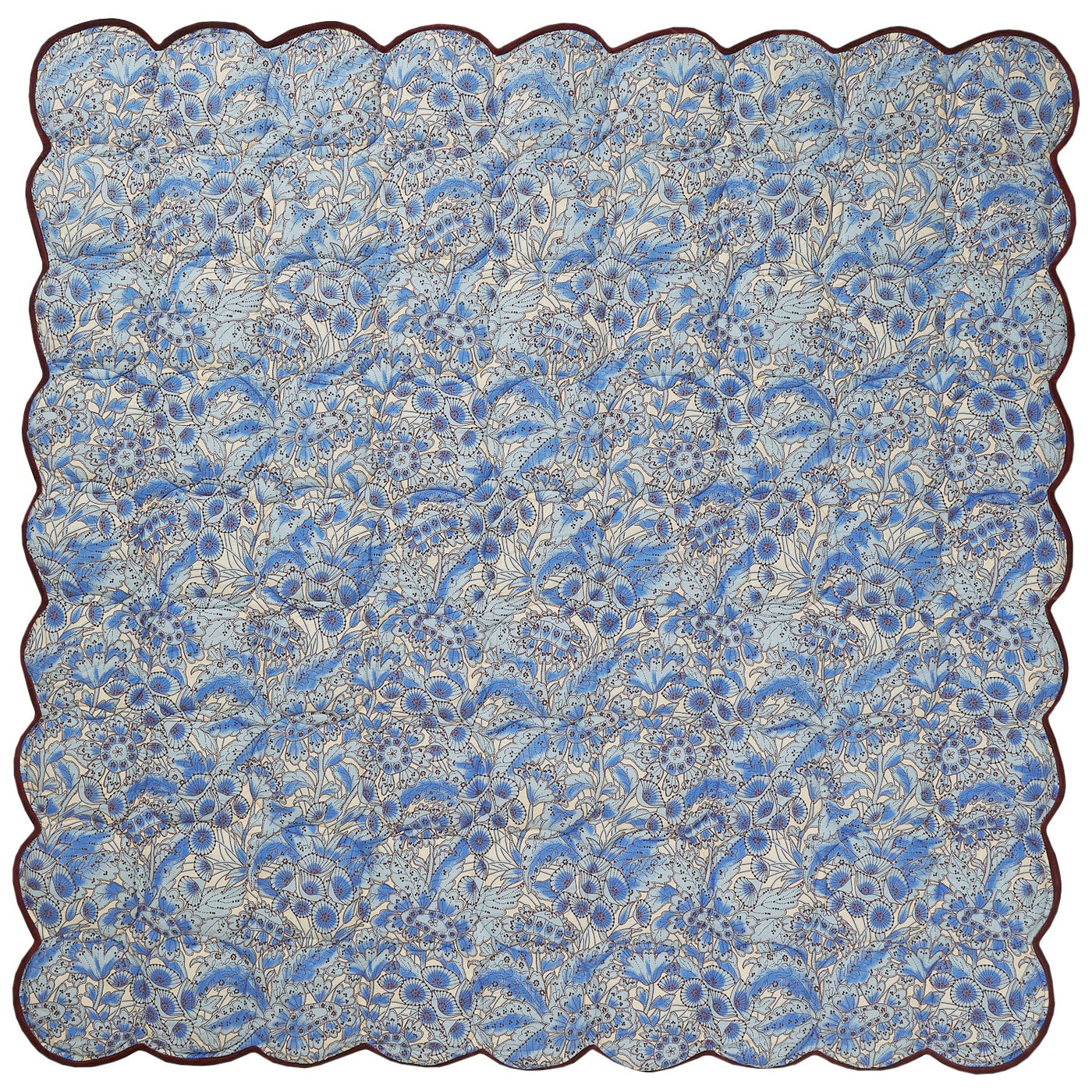 Lucia Scalloped Coverlet