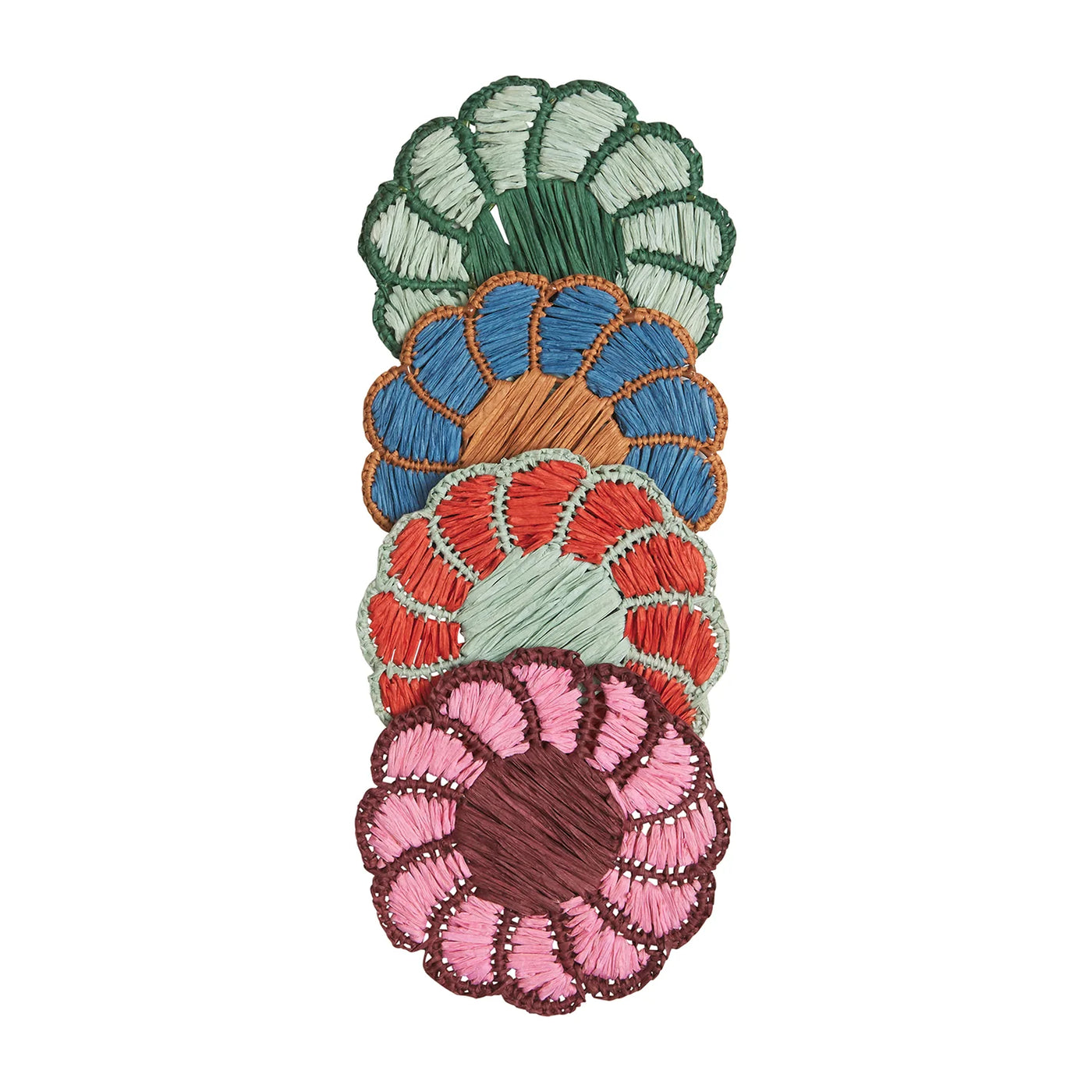 Magnolia Coaster Set - Jade