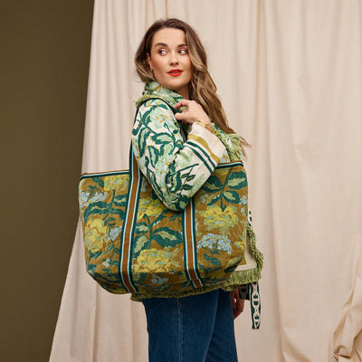 Margot Velvet Tote