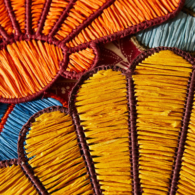 Mia Placemat Set - Azure