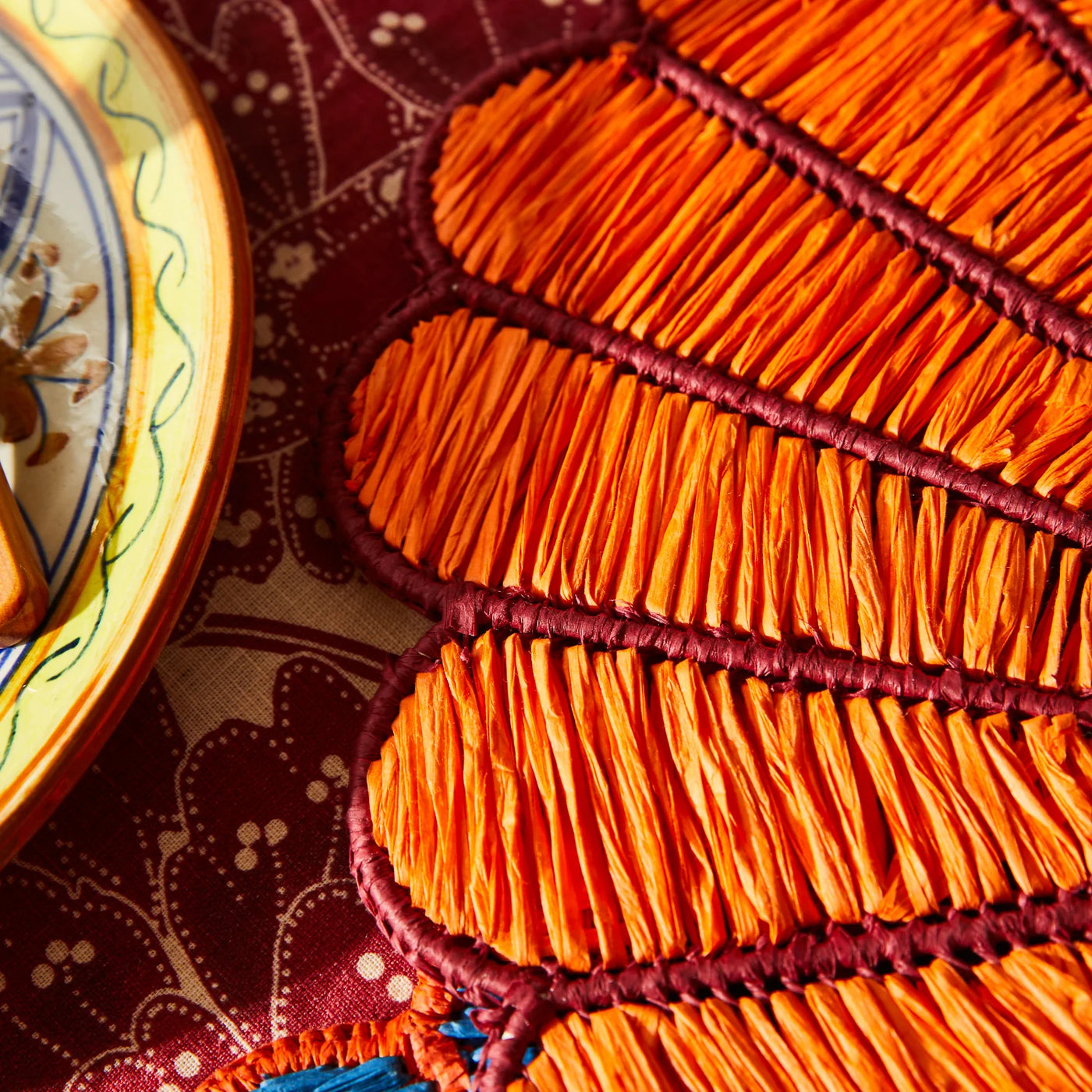 Mia Placemat Set - Azure