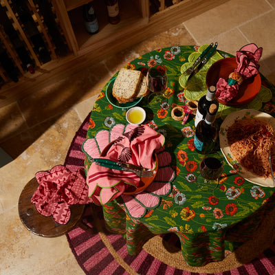 Mia Placemat Set - Key Lime