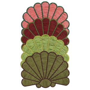 Mia Placemat Set - Key Lime
