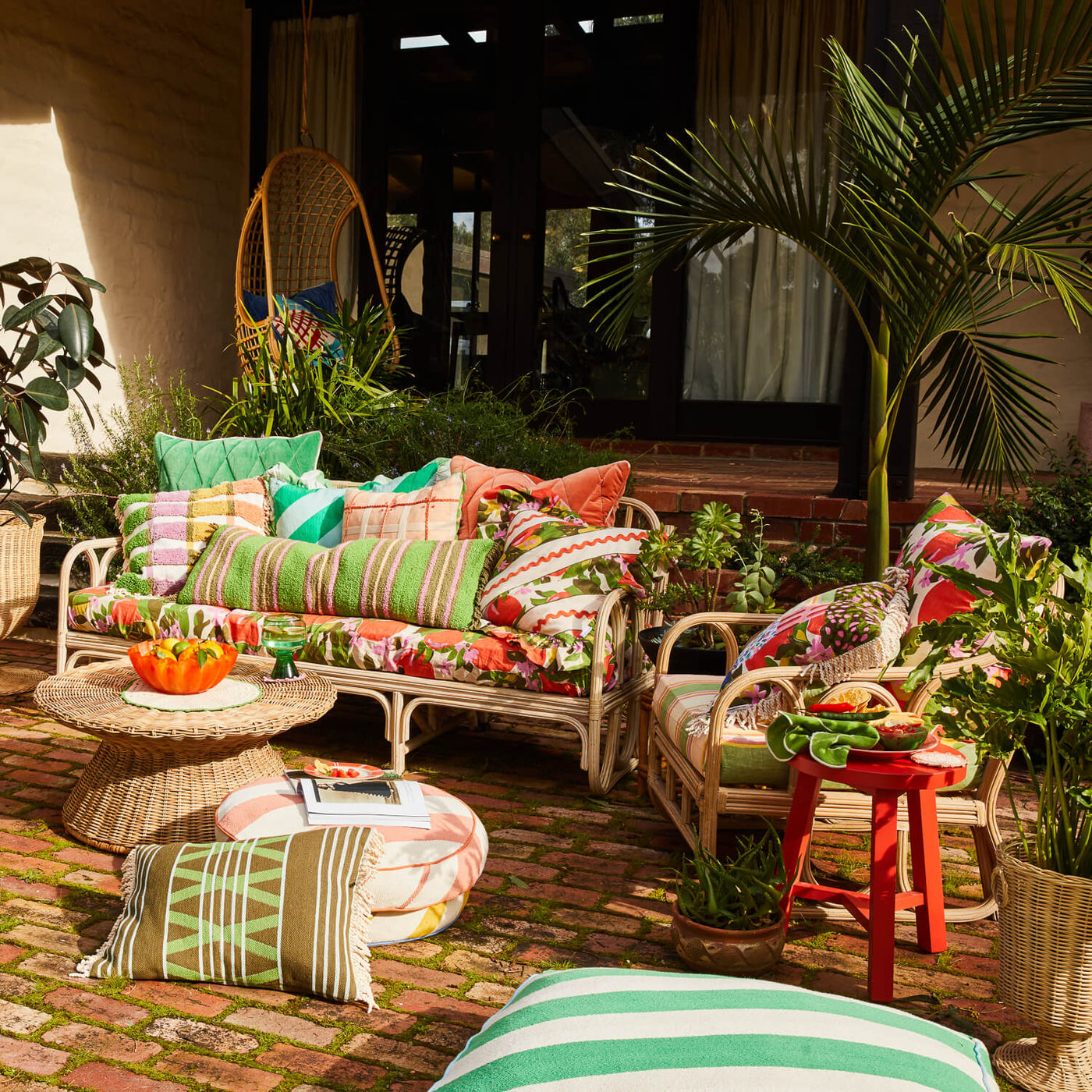 Montara Patchwork Cushion