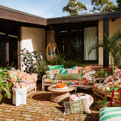 Montara Patchwork Cushion
