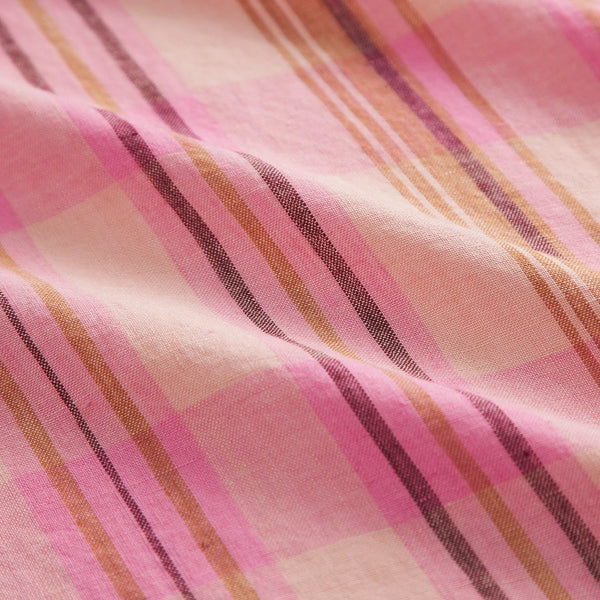 Nicolette Linen Euro Pillowcase Set - Poudre