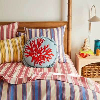 Nori Embroidered Cushion