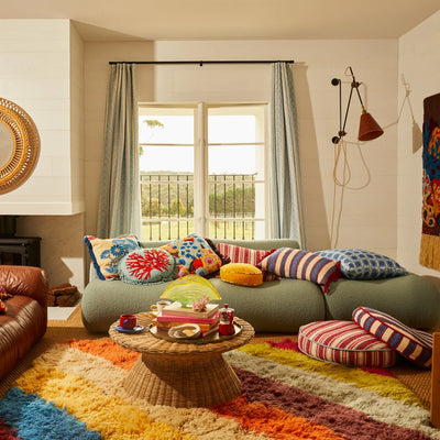 Nori Embroidered Cushion