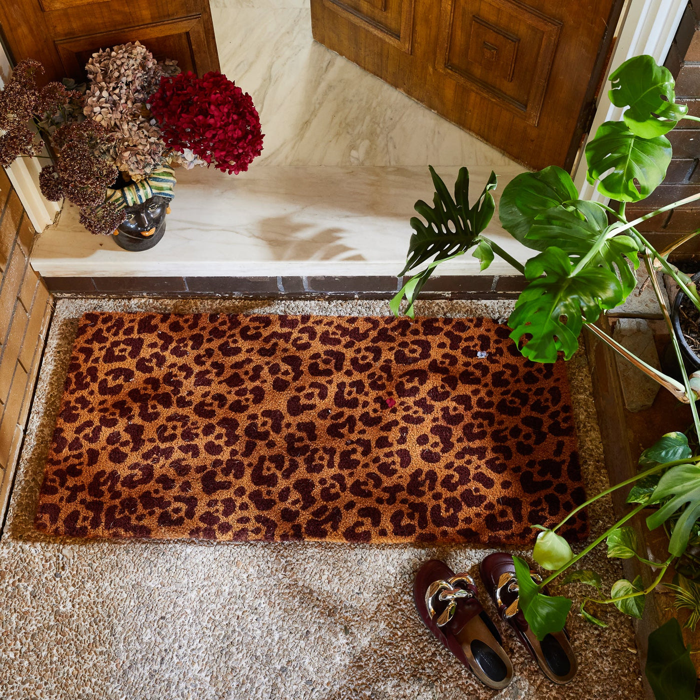 house entrance with Odette Door Runner