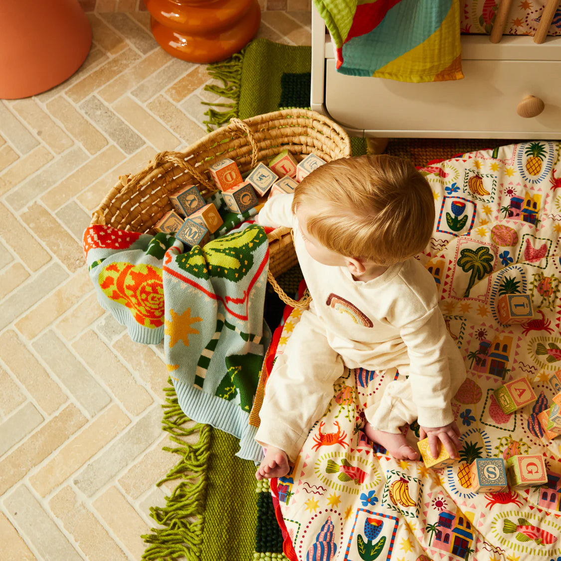 Otillie Baby Blanket (Pram Size)