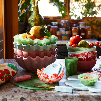 Petal Bowl - Confetti Terrazzo