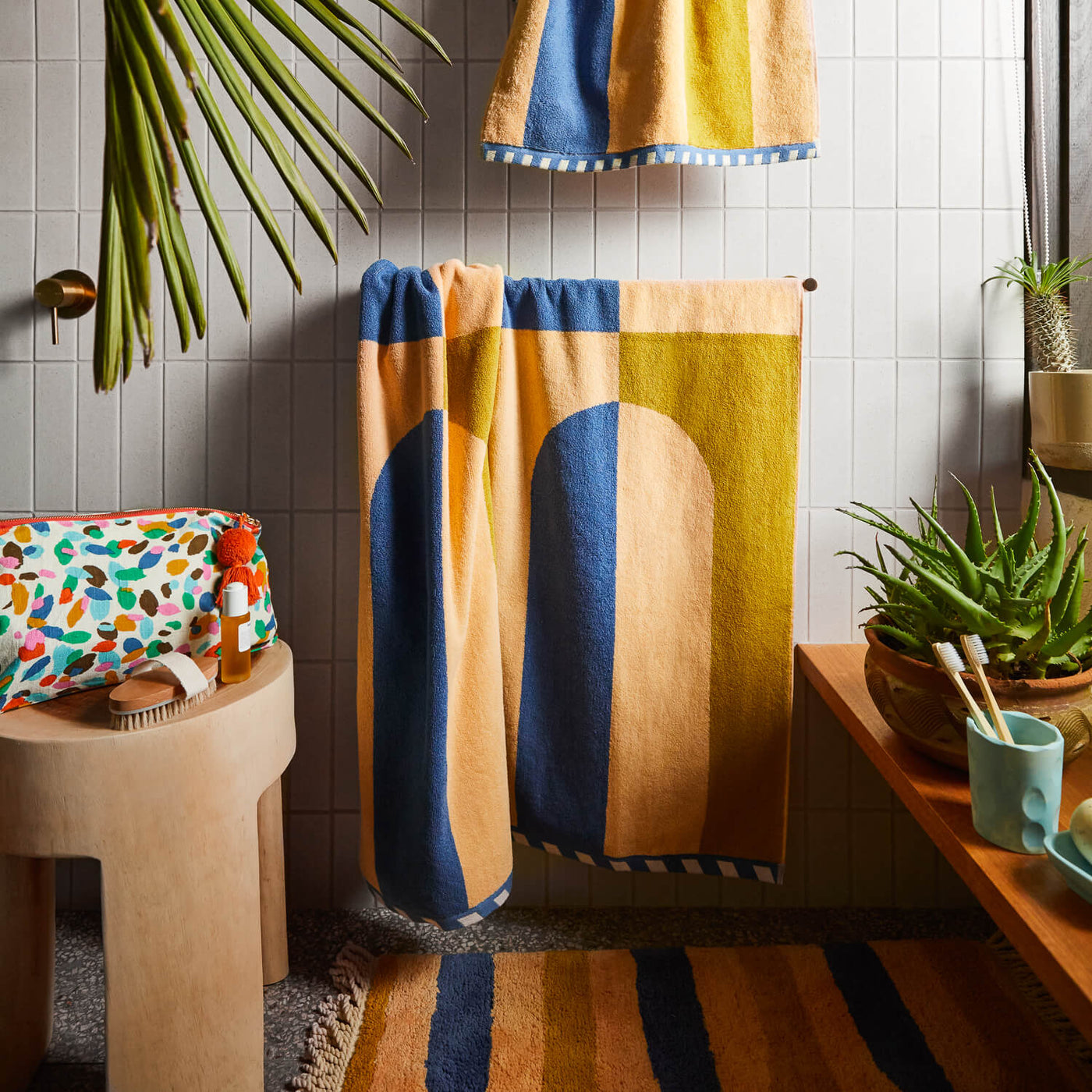 Redondo Towel Range - Tumeric