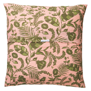 Safia Linen Euro Pillowcase Set - Martini