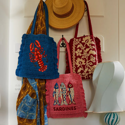 Sandria Crochet Tote Bag