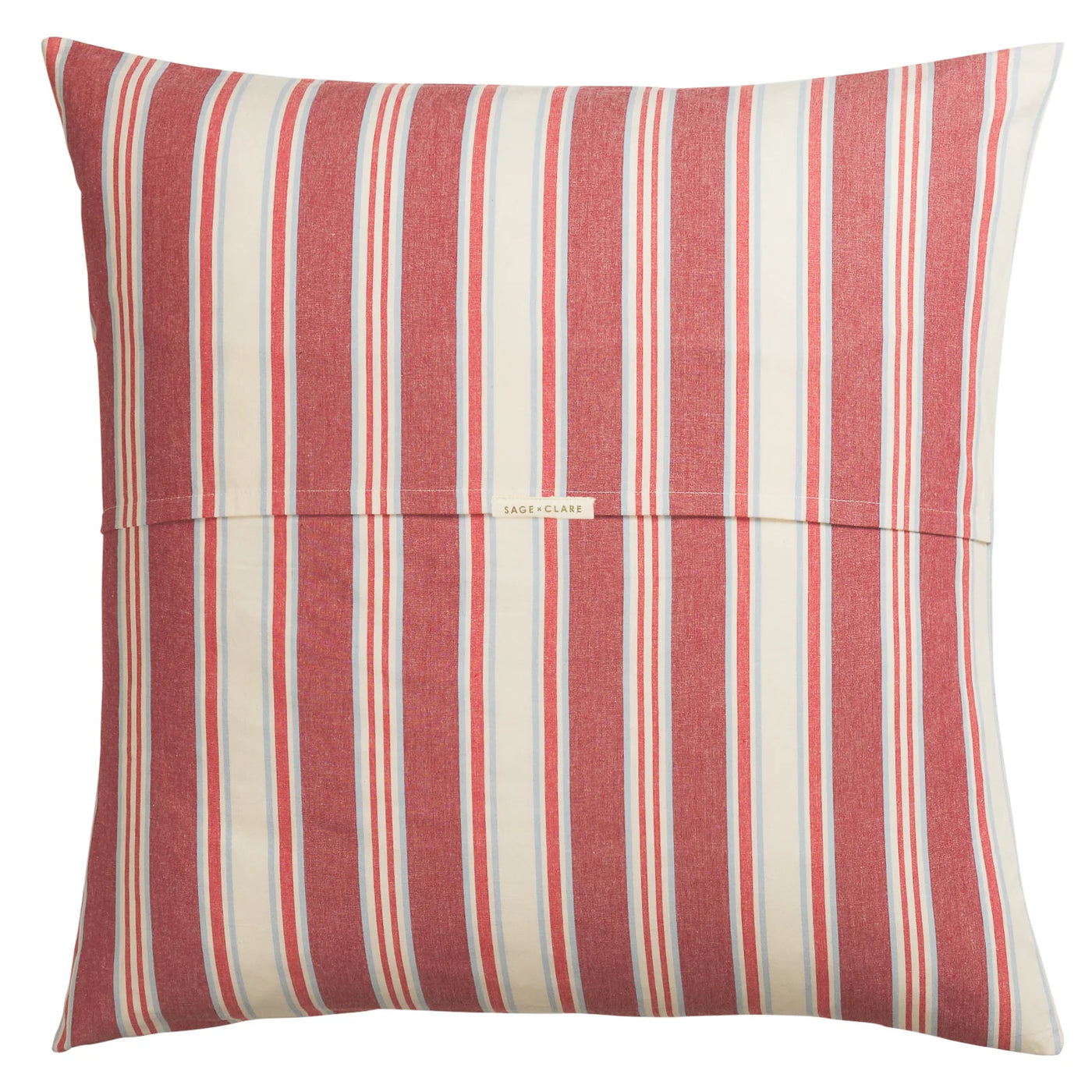 Selene Cotton Euro Pillowcase Set - Crimson