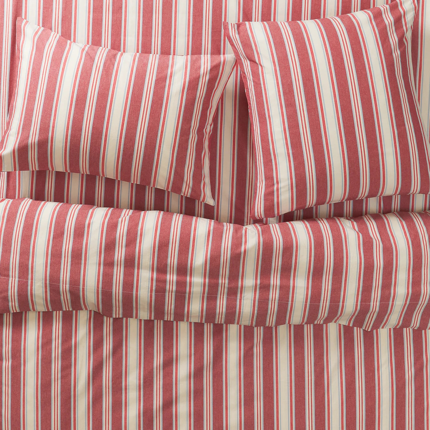 Selene Cotton Sheets - Flat Sheet Crimson