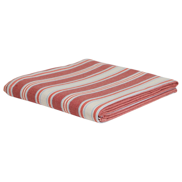Selene Cotton Sheets - Flat Sheet Crimson