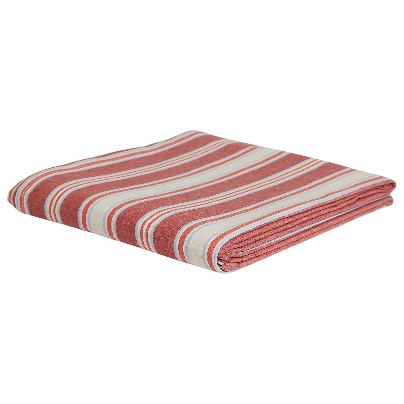 Selene Cotton Sheets - Flat Sheet Crimson