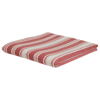 Selene Cotton Sheets - Flat Sheet Crimson