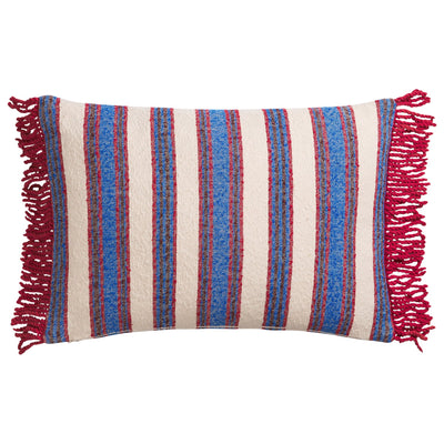 Selene Woven Cushion - Azure