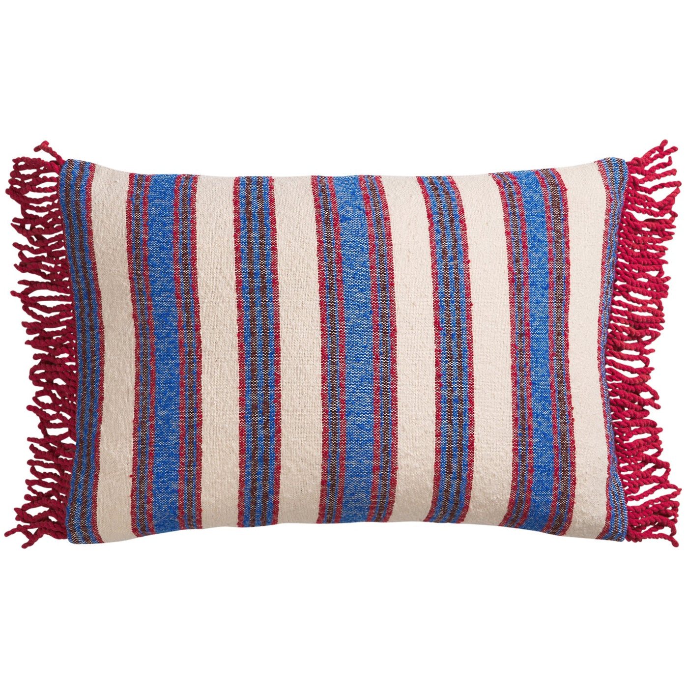 Selene Woven Cushion - Azure