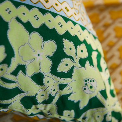 Thea Cotton Pillowcase Set - Kelp