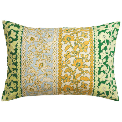 Thea Cotton Pillowcase Set - Kelp
