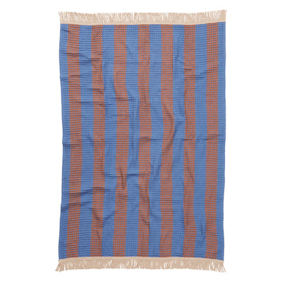 Zelia Waffle Towel Range - Blue Jay