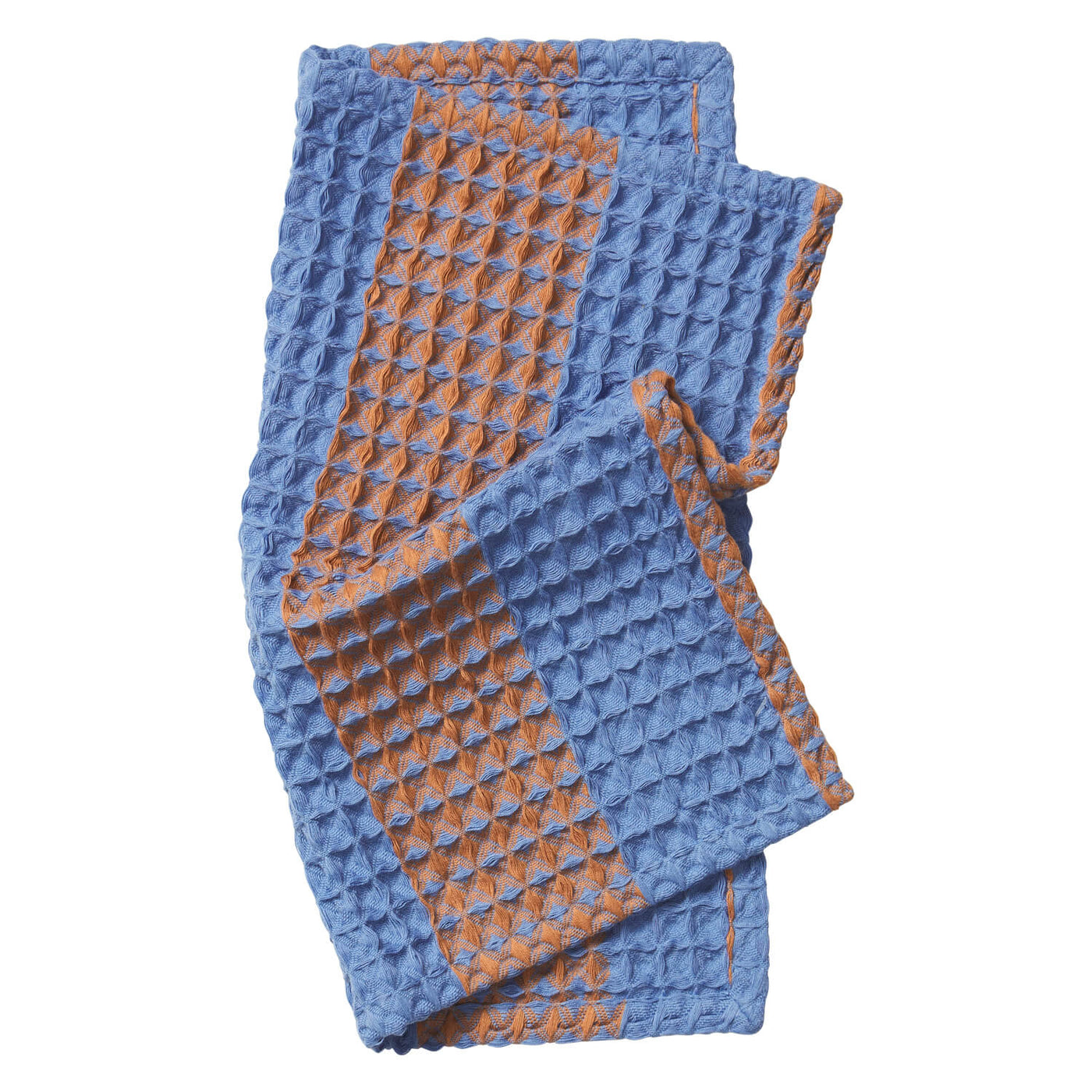 Zelia Waffle Towel Range - Blue Jay