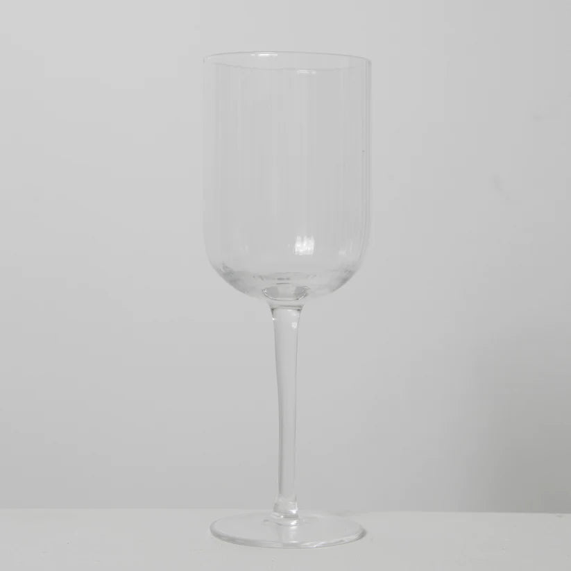 Ivy Ribbed Wine Glass (set of 4)