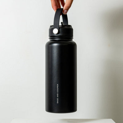 Insulated Drink Bottle 1L - Black