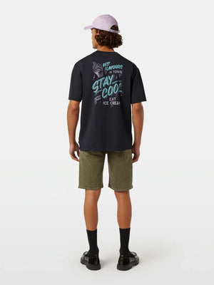 Artwork T-shirt - Washed Black 180050