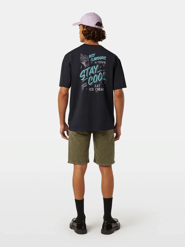 Artwork T-shirt - Washed Black 180050