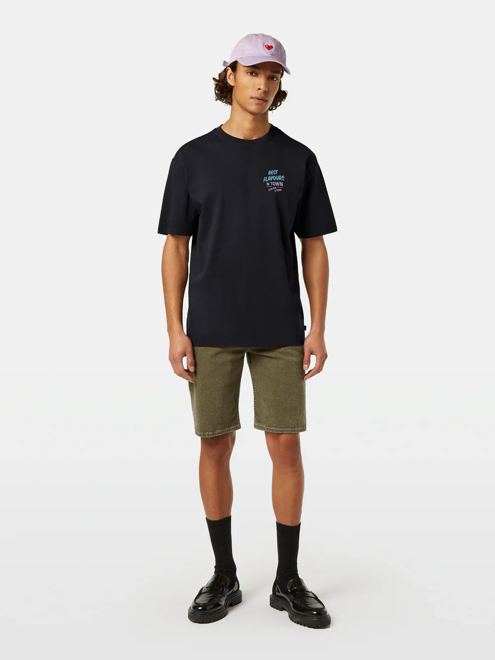Artwork T-shirt - Washed Black 180050