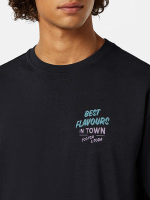Artwork T-shirt - Washed Black 180050