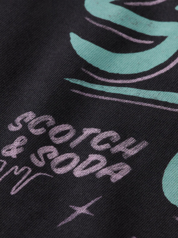 Artwork T-shirt - Washed Black 180050