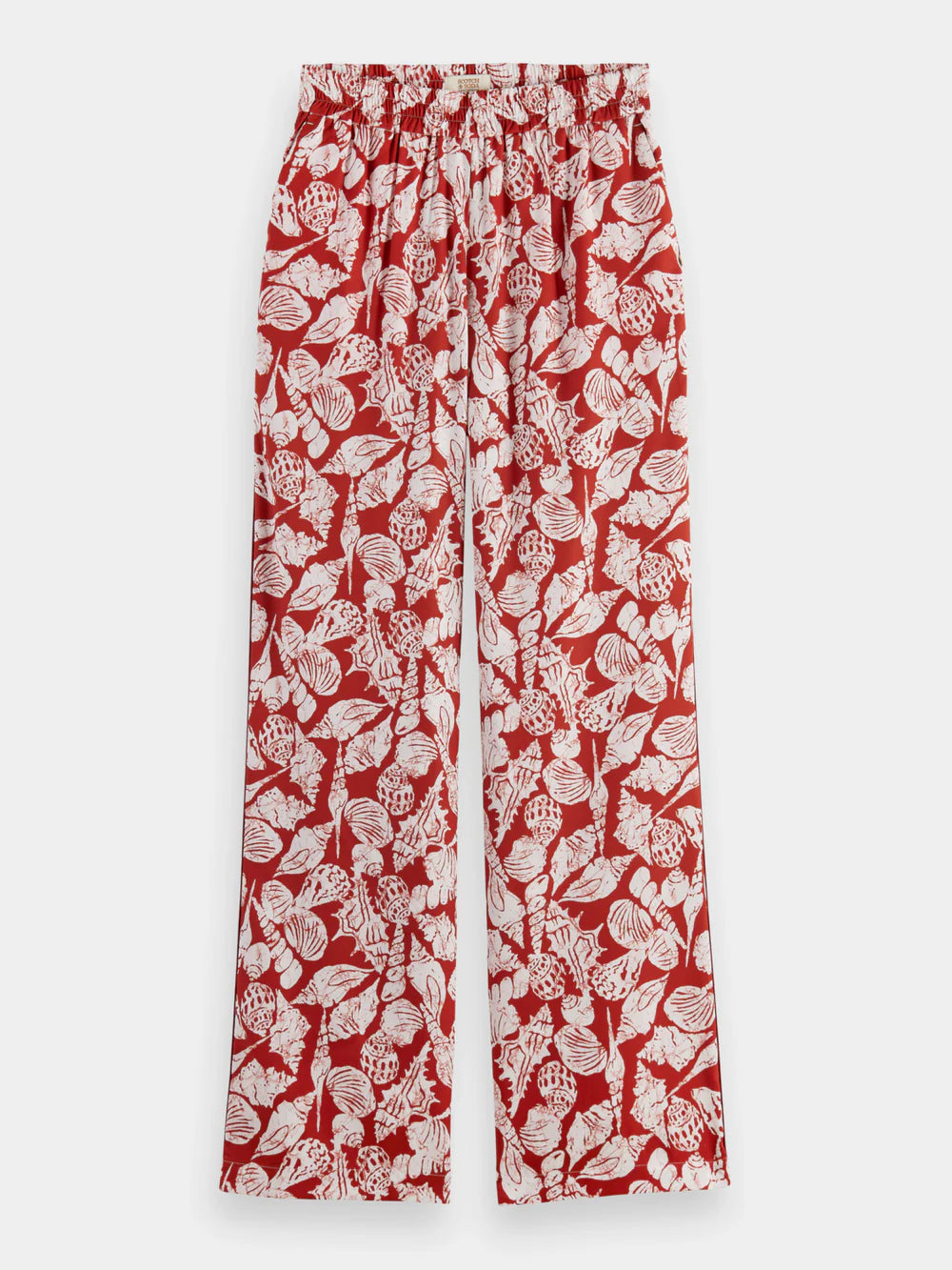 Gia Shell Batik Printed Pants front view