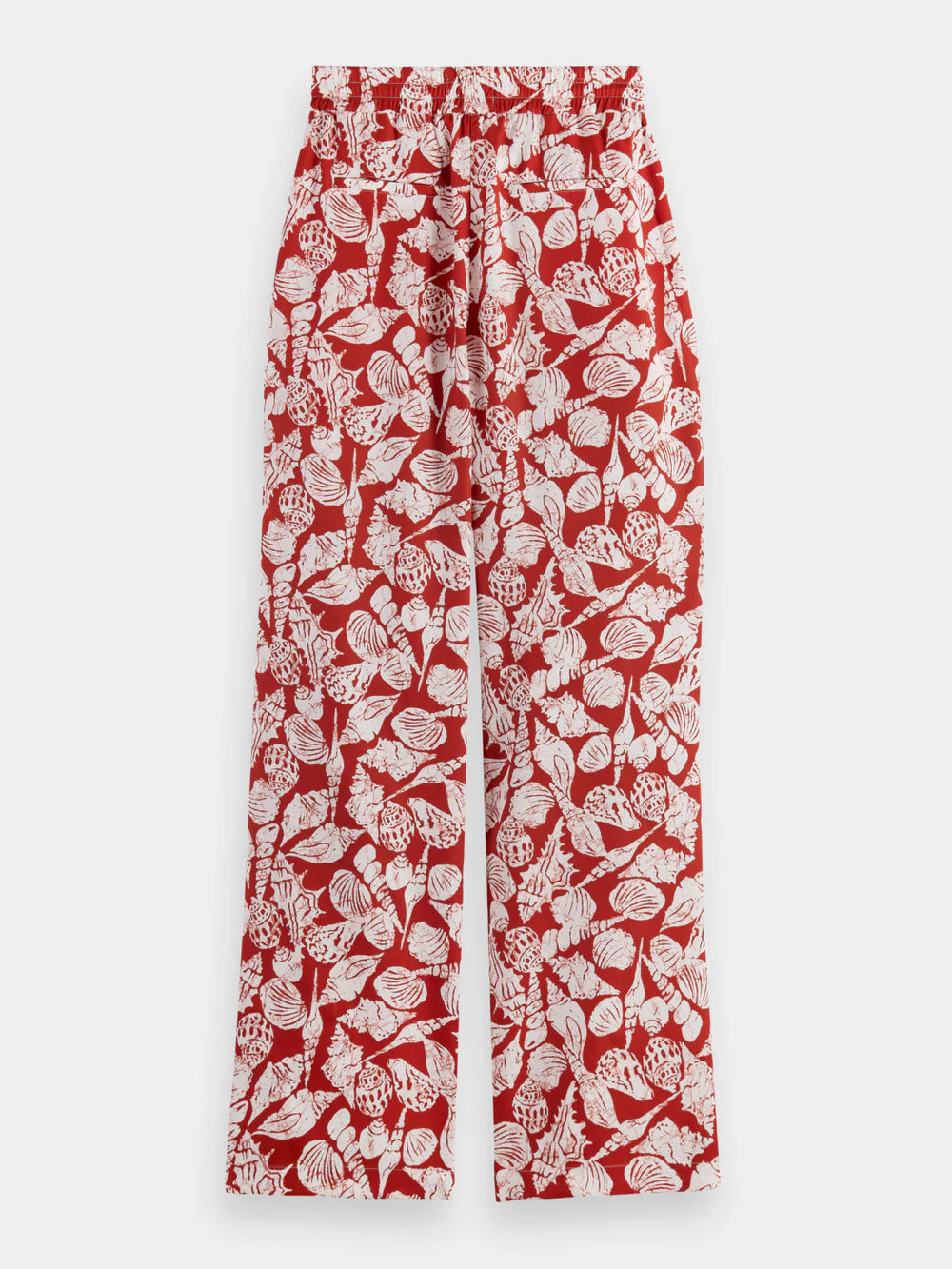 Gia Shell Batik Printed Pants back view