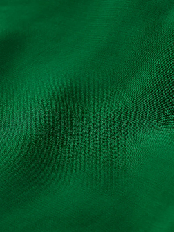 Long Sleeved V-Neck Blouse - Pine Tree 177576